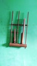 angklung traditional musical instruments Royalty Free Stock Photo