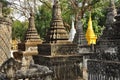 Angkor, Cambodia. Buddhist pagodas