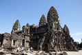 Angkor Cambodia Dec 31 2017, preserved 12th century Angkor Wat temple