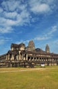 Angkor, Cambodia. Khmer Angkor Wat temple Royalty Free Stock Photo