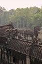 Angkor, Cambodia. Khmer Angkor Wat temple Royalty Free Stock Photo