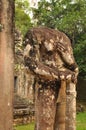 Angkor, Cambodia. Khmer Angkor Wat temple Royalty Free Stock Photo