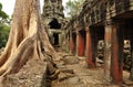 Angkor Wat, Cambodia. Khmer Banteay Kdei temple ruins