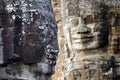 Angkor face sculpture