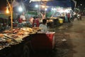 Night market in the street of Siem reap