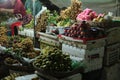 Night market in the street of Siem reap