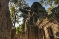 Angkor temple complex Royalty Free Stock Photo