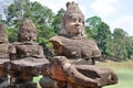 Angkor Thom,Cambodia Royalty Free Stock Photo