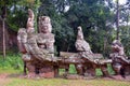 Angkor Thom North Gate Royalty Free Stock Photo