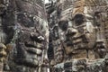 Angkor Thom's Smiling Faces Royalty Free Stock Photo