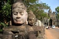 Angkor Thom South Gate Royalty Free Stock Photo