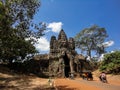 Angkor Thom South Gate Royalty Free Stock Photo