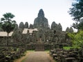 Angkor Thom temple Royalty Free Stock Photo