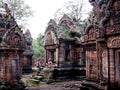 Angkor Thom temple Royalty Free Stock Photo