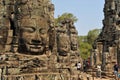 Angkor Thom the three faces.