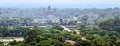 Angkor Wat aerial view, Siem Reap, Cambodia. Royalty Free Stock Photo