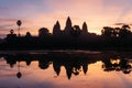 Angkor Wat during a beautiful sunrise, Siem Reap, Cambodia