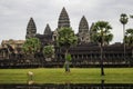 Angkor Wat Buddhist temple complex, the main shrine of the Khmers in Cambodia