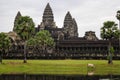 Angkor Wat Buddhist temple complex, the main shrine of the Khmers in Cambodia