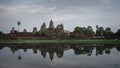 Angkor Wat sun down Royalty Free Stock Photo