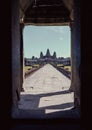 Angkor Wat in castle frame