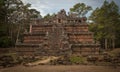 Angkor Wat is a huge Hindu temple complex in Cambodia.