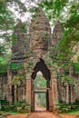 Gateway at Angkor Wat Cambodia