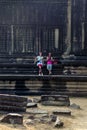 Angkor Wat of Kampuchea Royalty Free Stock Photo