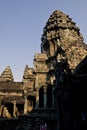 Angkor Wat of Kampuchea Royalty Free Stock Photo