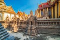 Angkor Wat Model in Temple of Emerald Buddha, Grand Palace, Bangkok, Thailand