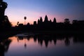 Angkor Wat at sunrise Royalty Free Stock Photo