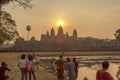 Angkor Wat at sunset, Siem Reap, Cambodia.