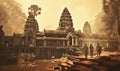 Angkor Wat temple Cambodia discovery by explorers