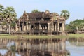 Cambodia. Angkor Wat temple. Siem Reap province. Royalty Free Stock Photo