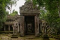 Angkor Wat Temple entrance stone gateway Royalty Free Stock Photo