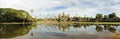 Angkor Wat Temple Panoramic, Cambodia Royalty Free Stock Photo