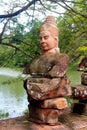 Angkor wat temple ruins