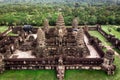 Angkor Wat Temple in Siem Reap, Cambodia, Aerial View Royalty Free Stock Photo