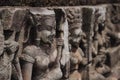 Angkor Wat temple statues in Siem Reap, Cambodia Royalty Free Stock Photo