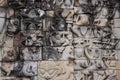 Angkor Wat temple statues in Siem Reap, Cambodia Royalty Free Stock Photo