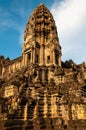 Angkor Wat Sunset Tower, Cambodia Royalty Free Stock Photo