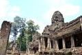 Angkorwat temple history siemreap outdoors in cambodia Royalty Free Stock Photo