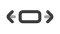 Angle brackets icon for coding, web development, or tags , vector design Generative AI Royalty Free Stock Photo