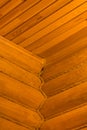 Angle Joint Wooden Orange Logs Ceiling Object Detail Line And Stripe Diagonal Part Interior Decoration Design