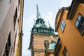 Bell tower of German Church, Stockholm, Sweden