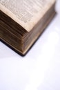 Angled book detail Royalty Free Stock Photo