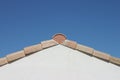 Angled roofline