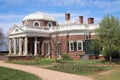 Angled View of Thomas Jefferson`s Monticello Royalty Free Stock Photo