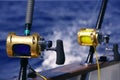 Angler boat big game fishing in saltwater Royalty Free Stock Photo