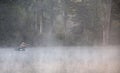 Anglers fishing on a Lake